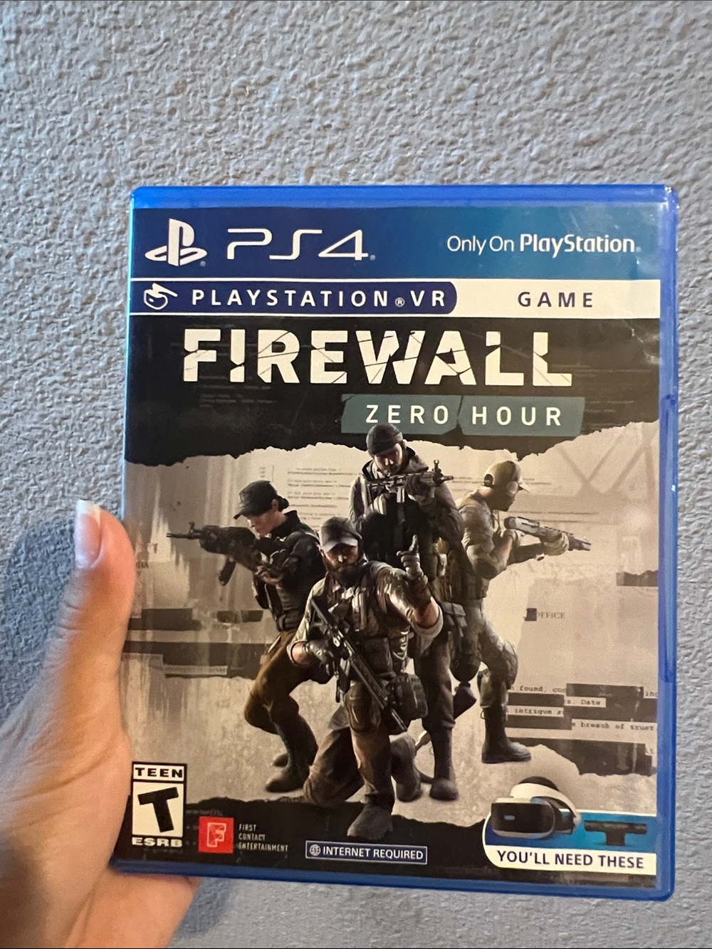 Firewall zero hour  PS4 VR game